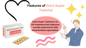Extra Super Tadarise is an ED treatment that improves erectile dysfunction (ED) and premature ejaculation. 